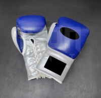 Guantes de Boxeo Profesionales Personalizables de Primera Calidad, Transpirables, que Absorben la Humedad, con Acolchado Grueso de 4 Capas