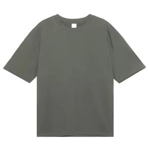 Camisetas de Boxeo Extra Grandes de Algodón 100% de Corte Holgado, Ligeras, de Secado Rápido, Transpirables y Ecológicas con Logotipo Personalizado OEM - Product Image 6