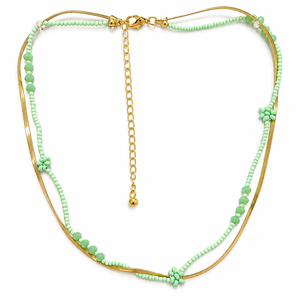 Collar trenzado de latón en tono plateado, diseño de gargantilla de cuerda tejida, joyería llamativa, accesorios de moda al por mayor - Product Image 2