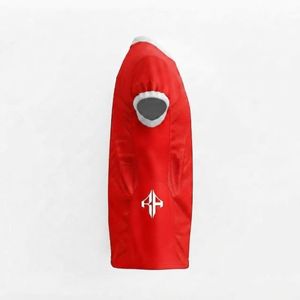 Jersey de Fútbol Americano para Hombre, Cuello en V, Material de Impresión por Transferencia de Calor, 100% Poliéster, Marca RIVIAN ATLANTIC, Top Ventas - Product Image 4
