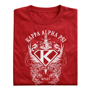 T-shirt Kappa Alpha Psi pour homme, vêtement de fraternité grecque avec motif audacieux, confort premium et coupe élégante pour tous les jours - Product Image 6