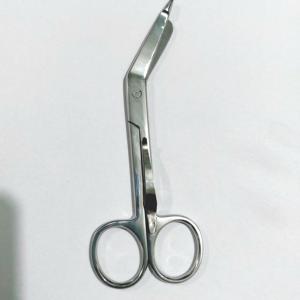 Tijeras para Vendajes de Enfermería MEDIHEAL SURGICAL CORPORATION, 5.5 Pulgadas, Borde Recto, Acero Inoxidable Alemán, Clase I, para Uso Médico y Quirúrgico - Product Image 1