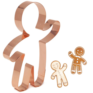 Copper Made Eco-Friendly White <b>Cookie</b> Cutters Set Man Shape for <b>Cookies</b> Fondant Cake Decorating Pastry Baking Fun High Quality - Product Image 4