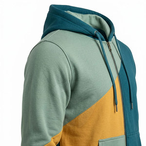 Sweat à capuche moderne pour homme, design élégant, coupe confortable, tissu léger, mélange de coton, idéal pour un usage quotidien et les voyages - Product Image 4