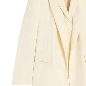 Blazer Femme Personnalisé avec Logo OEM, Vente en Gros, Couleur Unie, Manches Longues, Style Décontracté Chic pour Bureau, Veste de Costume, Tenue de Bureau - Product Image 4