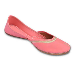 Custom Design Solid Color Handcraft Women Wedding Party Khussa Shoe Punjabi Wholesale Khussa Handmade Multi Colors Khussa - Product Image 4