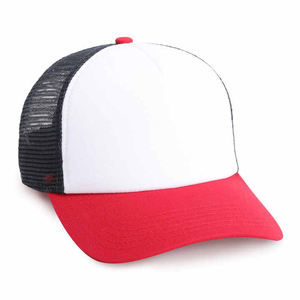 หมวกแก๊ปตาข่ายแบบยูนิเซ็กซ์ 6 แผง ปรับขนาดได้ ระบายอากาศ กันน้ำ เหมาะสำหรับเดินทาง สกรีนโลโก้ได้ แผงด้านหน้า โพลีเอสเตอร์/คอตตอน - Product Image 1