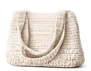 Sac fourre-tout en crochet fait main pour femme, motif carré Granny, style bohème, en coton, pour usage quotidien, en vente - Product Image 6