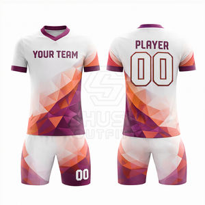 ชุดกีฬาใหม่มาแรง ขายส่ง ราคาดีที่สุด แห้งเร็ว ทรงเข้ารูป เสื้อเจอร์ซีย์ ชุดยูนิเซ็กซ์ รับสกรีนชื่อทีม ชุดฟุตบอล - Product Image 3