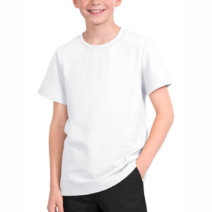 Camisetas de Algodón para Niños, Manga Corta, Cuello Redondo, Camisetas Escolares, Logotipo Personalizado, Camisetas para Niños - Product Image 5
