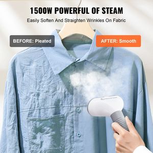"Vertical Standing <b>Steamer</b> with Foldable Hanger 0.5-Gallon Water Tank 90-Minute Continuous Steaming Heats in 45 Secs US Plug" - Product Image 4