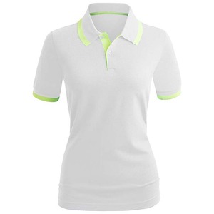 Nouveau style, dernière conception : Polo pour femme à séchage rapide, manches courtes, pour le fitness et les loisirs en extérieur – Vente en gros - Product Image 1