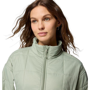 Chaqueta Acolchada Extra Grande para Mujer, 330 GSM, Poliéster, Abrigo de Invierno Grueso y Cálido con Capucha, Ropa de Calle, Moda para Exteriores, OEM, Marca Privada - Product Image 6