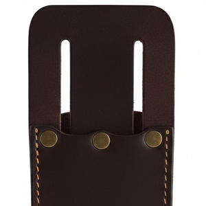 Handcrafted Leather Plier Holder Classic Handmade Cowhide Design For <b>Tool</b> <b>Storage</b> And Carry - Product Image 3