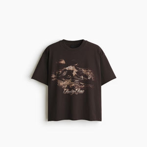 Camiseta Oversize Premium Unisex de Algodón, Estilo Urbano Holgado con Hombros Caídos, Top Casual de Verano a la Moda - Product Image 2