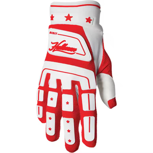 Gants de course moto d'hiver noirs en nylon, demi-doigts, compatibles écran tactile, imperméables, auto-chauffants et respirants - Product Image 5