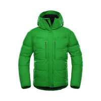 Veste matelassée d'hiver décontractée de qualité supérieure personnalisée pour hommes et femmes, respirante, en duvet