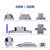 Prix d'usine UV LED Dryer Machine avec sérigraphie 220v séchage système de convoyeur PLC Core Components