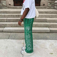 Pantalones Cortavientos de Nailon con Cintura Elástica para Hombre, Estilo Urbano, Casual, de Secado Rápido, Ligeros, Ajuste Holgado, Pantalones Deportivos, Logotipo Personalizado, Suministro al por Mayor