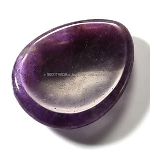Cristaux massage du pouce pierre d'inquiétude cristaux de guérison agate cristal artisanat oeil de tigre guérison pierre d'inquiétude à vendre - Product Image 4