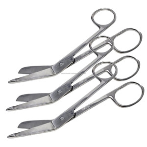 Tijeras Médicas Lister para Vendajes, 5.5 Pulgadas, 3 Piezas, Tijeras de Trauma para Paramédicos, Acero Inoxidable, Certificación CE ISO, Venta al por Mayor OEM, Proveedor Principal - Product Image 5