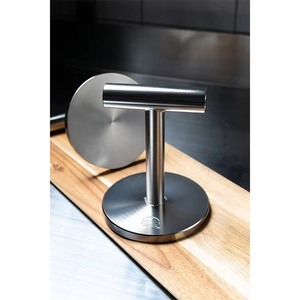 Presse à hamburgers de qualité supérieure, très résistante, en acier inoxydable 304, écologique, compatible lave-vaisselle, pour usage professionnel en restaurant - Product Image 1
