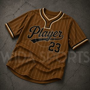 Camisetas de Béisbol Profesionales, Uniformes Personalizados para Equipos, 100% Poliéster, Sublimadas, Ligeras, Transpirables, Cuello en V, Manga Corta - Product Image 4