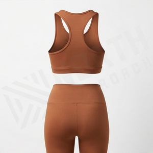 Custom Made New Zipper Sports Bra For Womens <b>One</b> Shoulder Crop <b>Top</b> Vest Gym Fitness Yoga Set Activewear Wholesale Gear - Product Image 2