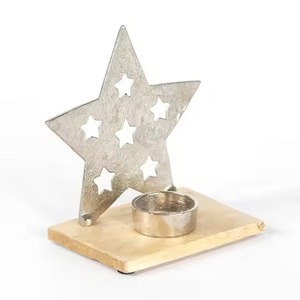 Contemporary Style Metal Tealight Candle Holder Diwali Decoration Candle <b>Stand</b> Festive Decor - Product Image 3