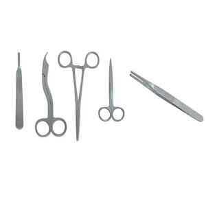Best Selling Stainless Steel Reusable General Surgery Instruments Set Complete Surgical Kit & Sterilizable by <b>Blush</b> Surgical - Product Image 5