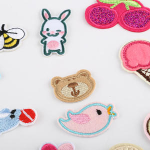 Parches de bordado con cuentas de moda, apliques personalizados para chaquetas, bolsos, sombreros, ropa, tela de sarga, venta al por mayor, premium - Product Image 3