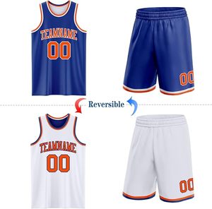 Camisetas de Baloncesto Reversibles Personalizadas para Hombres, Jóvenes, Niños y Niñas, Camisetas y Pantalones Cortos Deportivos Personalizados, Uniformes de Equipo con Estampado - Product Image 3