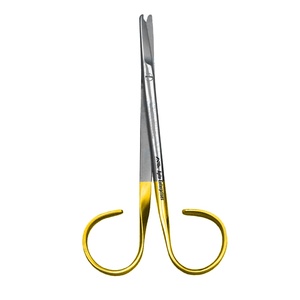 Tijeras dentales para disección de tejidos, tijeras de laboratorio, set de instrumentos quirúrgicos, tijeras para tejido gingival, tijeras dentadas TC - Product Image 1