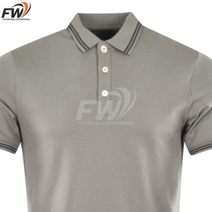 Camiseta Polo OEM Nueva de Primera Calidad para Hombre, Logotipo Personalizado, Talla Grande, Tejido Transpirable con Absorción de Humedad, Última Moda al por Mayor - Product Image 2