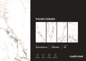 Azulejos de porcelana con diseño elegante, tamaño 600x1200, azulejos premium de gran tamaño para espacios habitables y diseño de interiores comerciales. - Product Image 2