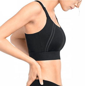 Sujetador Deportivo con Push-Up, para Fitness, Yoga, Deportes, Manga Corta, Transpirable, Antigolpes, Ropa Deportiva, Sujetador Deportivo de Manga Corta - Product Image 6