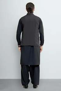 Ropa India y Pakistaní para Hombre, Conjunto de Shalwar Kameez con Chaleco, Ropa Étnica Premium para Bodas, Tallas, Colores y Diseños Personalizados, Nuevo Estilo - Product Image 4
