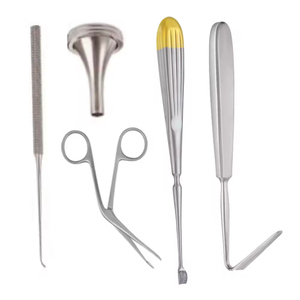 COBECO INSTRUMENTS Juego de Instrumentos Quirúrgicos ENT de Acero Inoxidable, Manuales, Clase II, Certificación CE ISO13485, Herramientas de Rescate de Emergencia - Product Image 3