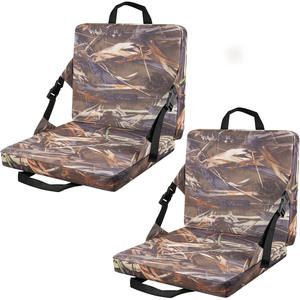 Cojín de Asiento Impermeable para Caza con Diseño de Camuflaje, Plegable, de Espuma, con Bolsillo y Asa, Portátil, para Exteriores, Hecho por Imra Impex - Product Image 1