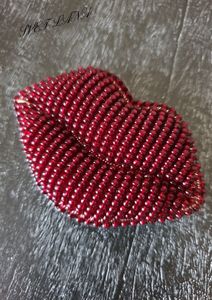 High Quality Seed Beads Beaded Embroidery <b>Bag</b> Charms Women Modern Seed Beaded Embroidery <b>Bag</b> Charms by glowin fashion - Product Image 2