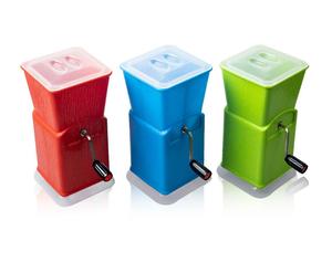 Moulin à épices manuel Anax en bois avec couvercle, manivelle, compatible lave-vaisselle, outil de cuisine carré, style rétro, design minimaliste - Product Image 3