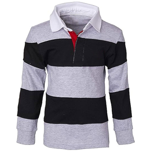 Maillot de rugby color block respirant, haut de performance pour l'entraînement en équipe, personnalisable pour les matchs, la pratique sportive, le fitness et les activités de plein air - Product Image 4