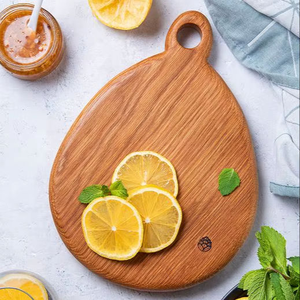 Planche à découper multifonction en bois d'acacia de qualité supérieure, naturelle, écologique, d'origine indienne, pour fruits et légumes - Product Image 5