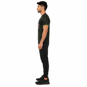 Camiseta de Esports Personalizada para Hombre, Sublimada, de Micro Malla Premium de Poliéster, para Juegos, con Diseño de Rejilla Técnica - Product Image 3