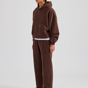 Ensemble de survêtement pour hommes à séchage rapide, couleurs personnalisées, 100 % coton, avec logo imprimé, idéal pour l'entraînement – Vente en gros - Product Image 2