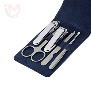 Portable 7 in 1 5PCS Stainless Steel Infant & Adult Manicure & Pedicure Kit Professional Little Star <b>Nail</b> Grooming Set Color Box - Product Image 2