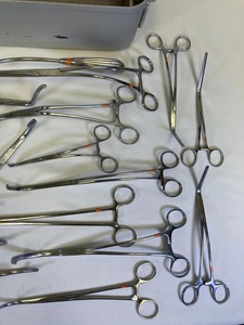Juego de 21 Piezas de Instrumentos Vasculares Grandes Weck para Cirugía General, de Acero Inoxidable con Estuche, Operación Manual, Certificado CE - Product Image 3