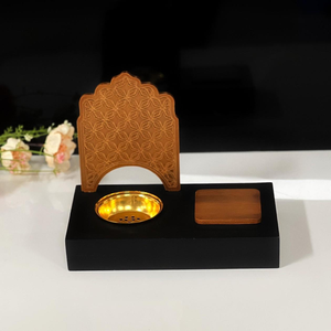 Premium Wooden Oil & <b>Melt</b> <b>Burner</b> for Home Fragrance & Decoration | Handmade Highly Scented Home Decor - Product Image 3