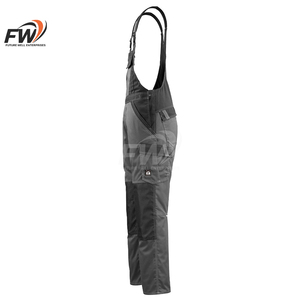 Overol de Seguridad de Alta Visibilidad para Trabajo en Invierno, Uniforme con Peto Reflectante, Multibolsillos, Pantalón Impermeable para Hombre - Product Image 4