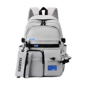 Sac à dos de sport léger et imperméable OEM ODM avec fermeture éclair, coloré, pour étudiants, design MINIMULL, unisexe - Product Image 2